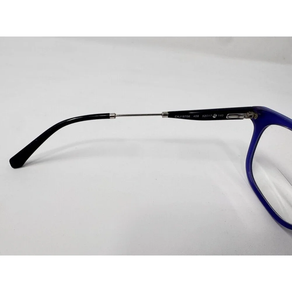 Calvin Klein CKJ18706 Eyeglass Frames Only 52-17-140 Blue 408